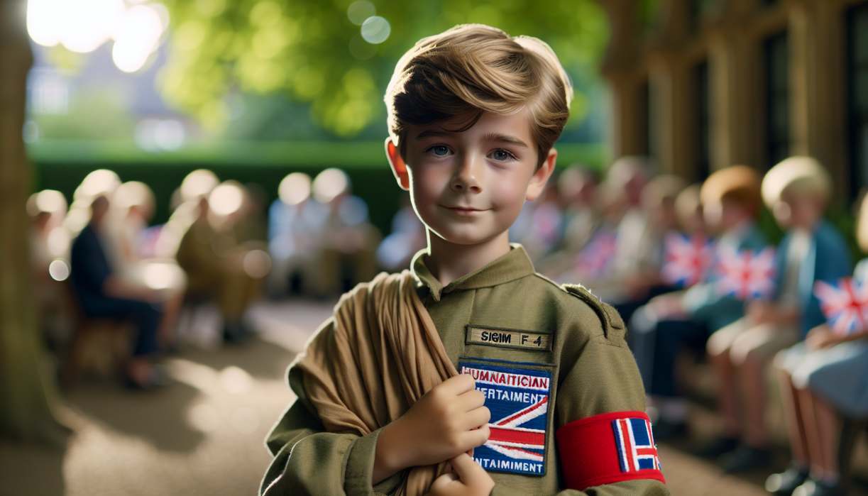 Hiburan Penuh Arti: Pangeran George dan Misi Kemanusiaan