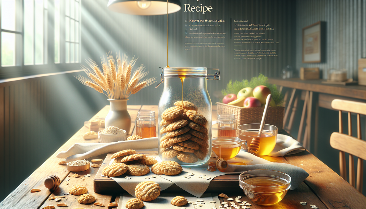 Kue Kering Oat Madu: Lifestyle Camilan Sehat