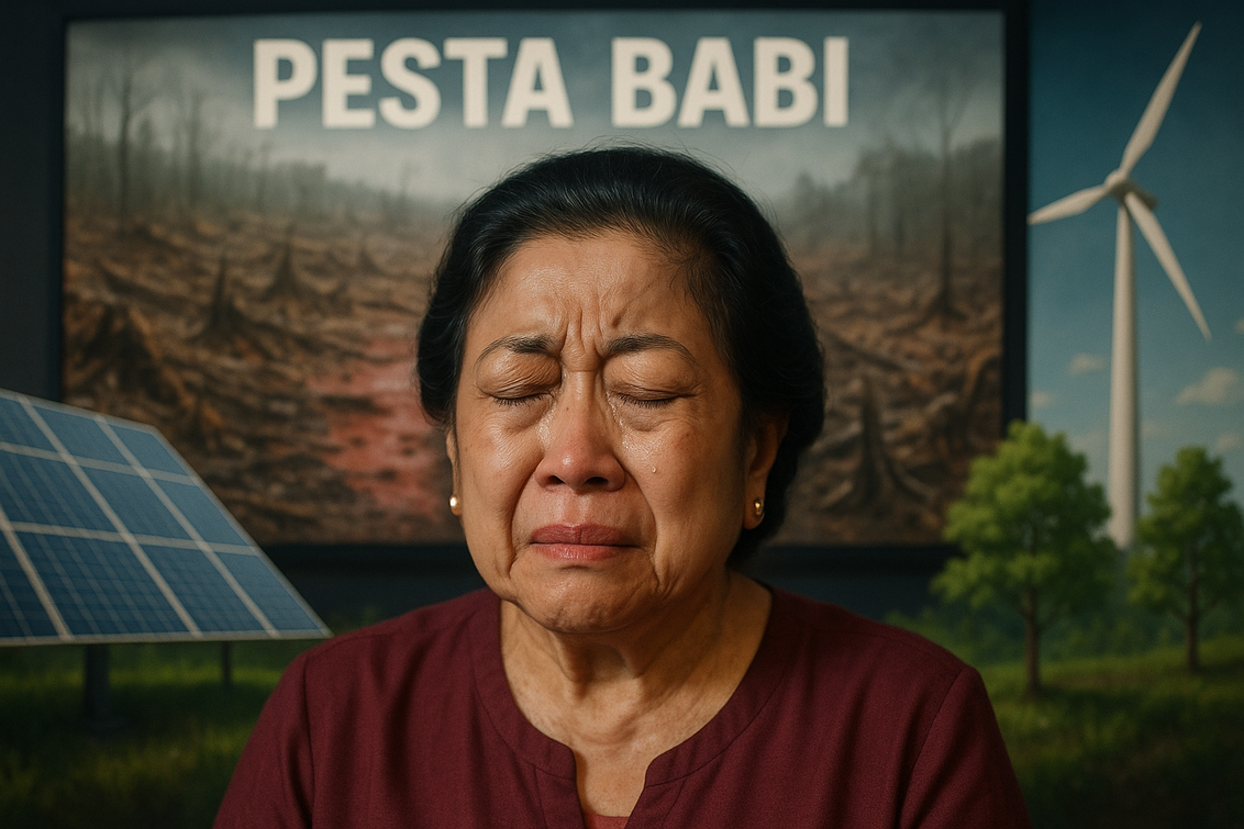 Air Mata Megawati, Pesta Babi, dan Desain Interior Nurani