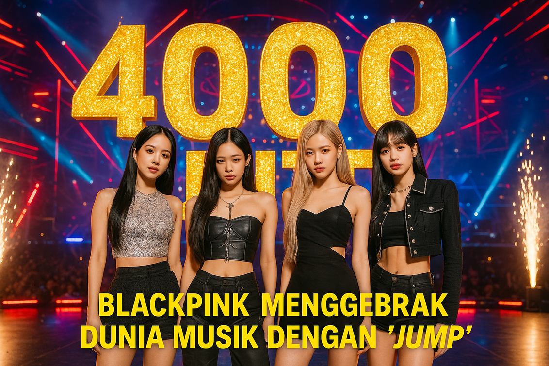 BLACKPINK ‘JUMP’: Lompatan 400 Juta Views di YouTube