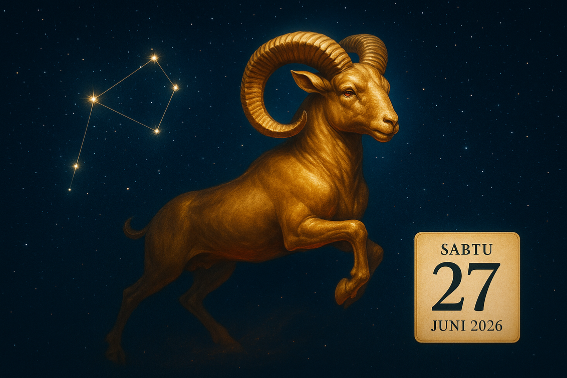 Ramalan Aries 27 Juni 2026: Konten Hidupmu Berubah