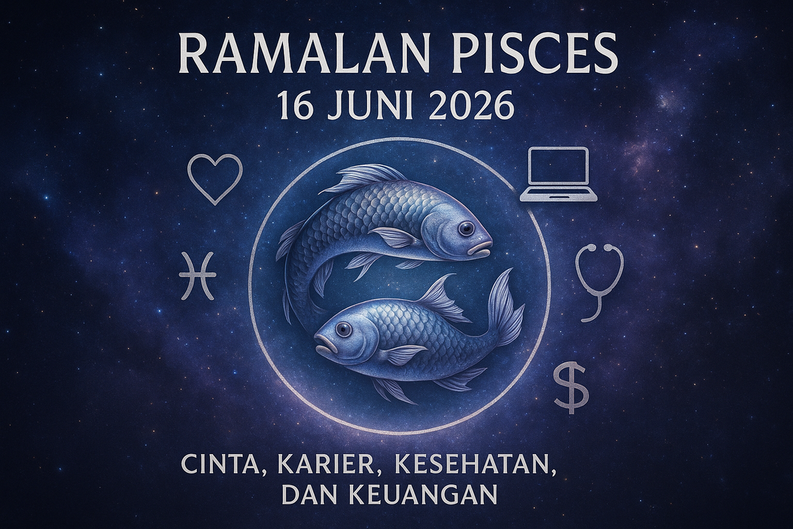 Ramalan Zodiak Pisces 16 Juni 2026 Paling Lengkap