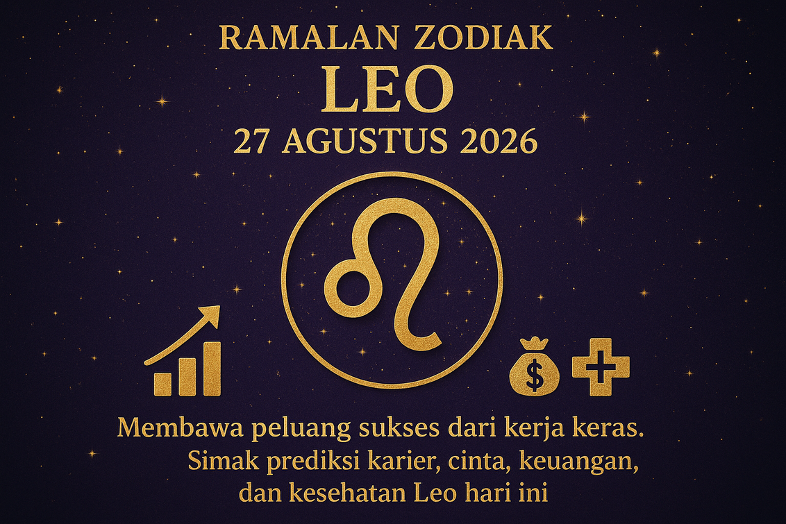 Leo 27 Agustus 2026: Kejutan Manis di Balik Rutinitas