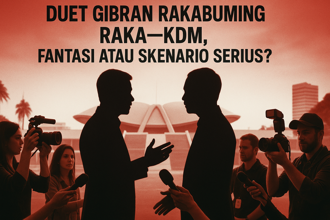 Duet Gibran Rakabuming Raka–KDM, Fantasi atau Skenario Serius?