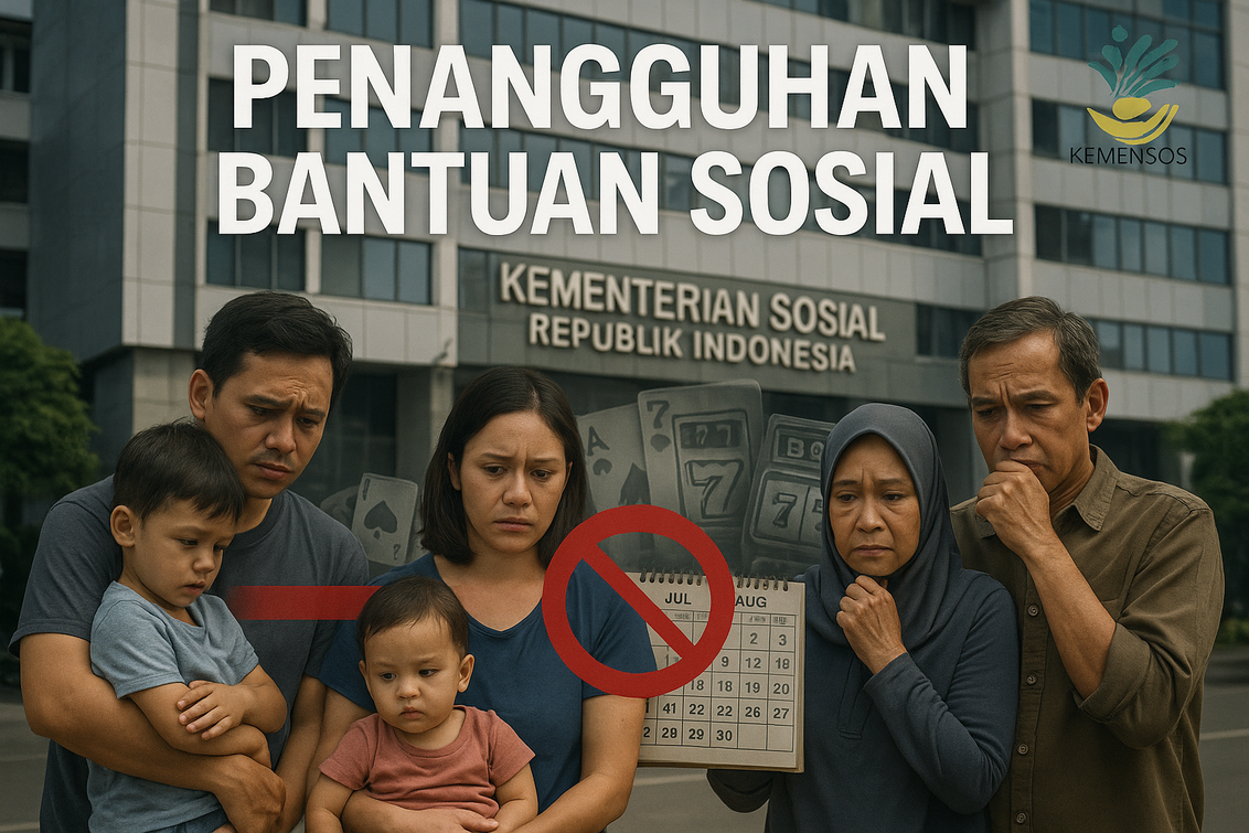 Judol Bikin Bansos Tersendat: Alarm Nasional Serius